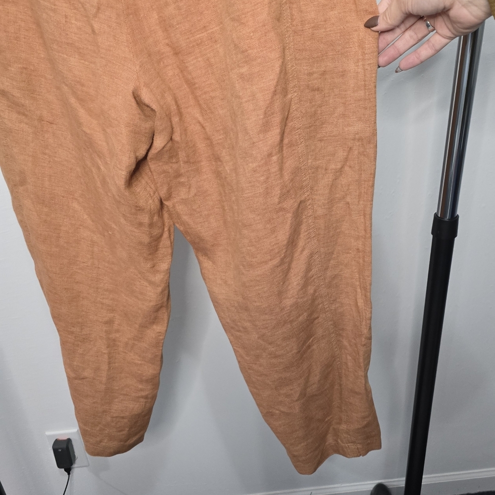 Eileen Fisher Orange Pants - Picture 6 of 8